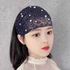 Pearls Make up Korean Style Hair Wear Organza Headband Wide Side Hairband Women Hair Accessories