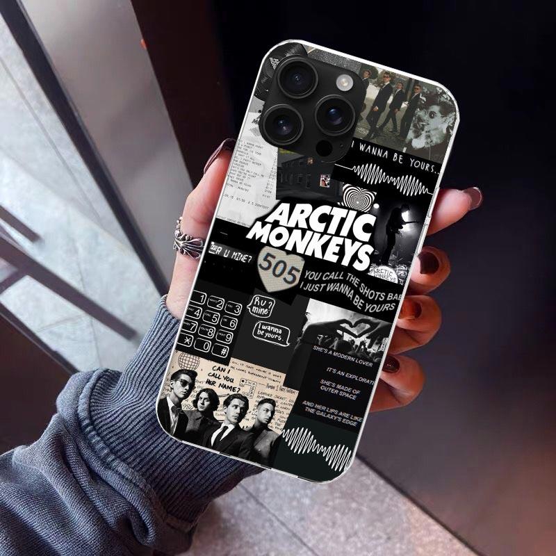 Arctic M-Monkeys Special Offer Phone Case For iPhone 17 Air 11 13 Mini 14 15 Plus 16 12 Pro Max 16E SE 7 8 Pattern Soft TPU Back