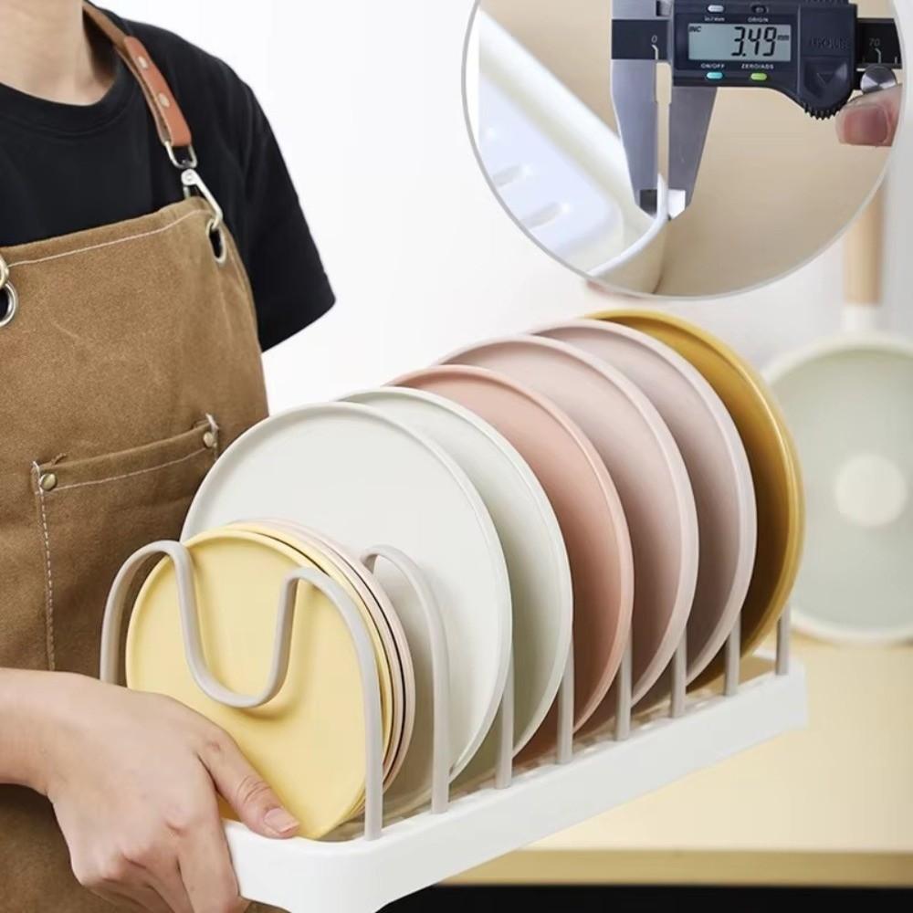 Plastic Dish Drain Rack Detachable Pot Lid Rack New Pot Lid Holder Household