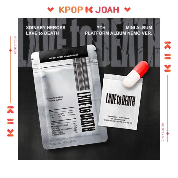 (LXVE To DEATH Ver.)  Xdinary Heroes [LXVE To DEATH] 7th Mini Album