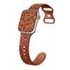 Тонкий ремешок для Apple Watch Band 44 мм, 42 мм, 45 мм, 40 мм, 41 мм, 49 мм, силиконовый браслет с гравировкой Correa Series 8, 7, 6, 9, 5, 4, 3 SE Ultra 2