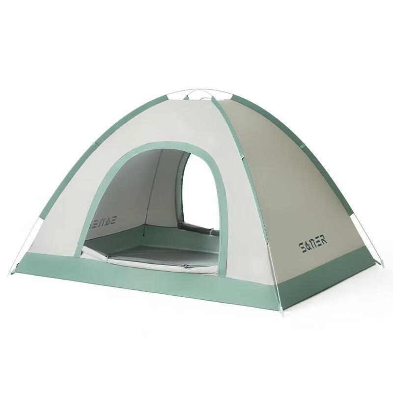 San'er Quick-Open Double Door Camping Tent