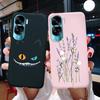 Чехол для Honor 90 Lite Honor90 Pro 5G Силиконовый Мягкий Милый Котик Мультяшный Бампер Funda Coque Для Honor 90 Pro 90Lite Защитная Крышка