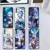 Мягкий чехол для телефона Genshin Impact Ganyu для Samsung A17 A37 A57 A16 A26 A36 A56 A15 A25 A35 A55 A14 A24 A34 A54 A13 A23 A33 A53 A52
