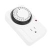 24 Hour Mechanical Timer 15 Minute Intervals Programmable Mechanical Outlet Timer for Water Dispenser Water Heater   Conditioner Rice Cooker Light