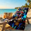 Roblox Beach Towel Super Soft Microfiber Quickdry Fabric Comfortable Lightweight Portable for Swimming,Beach,Camping, Travel, Beach Accessories,Gym