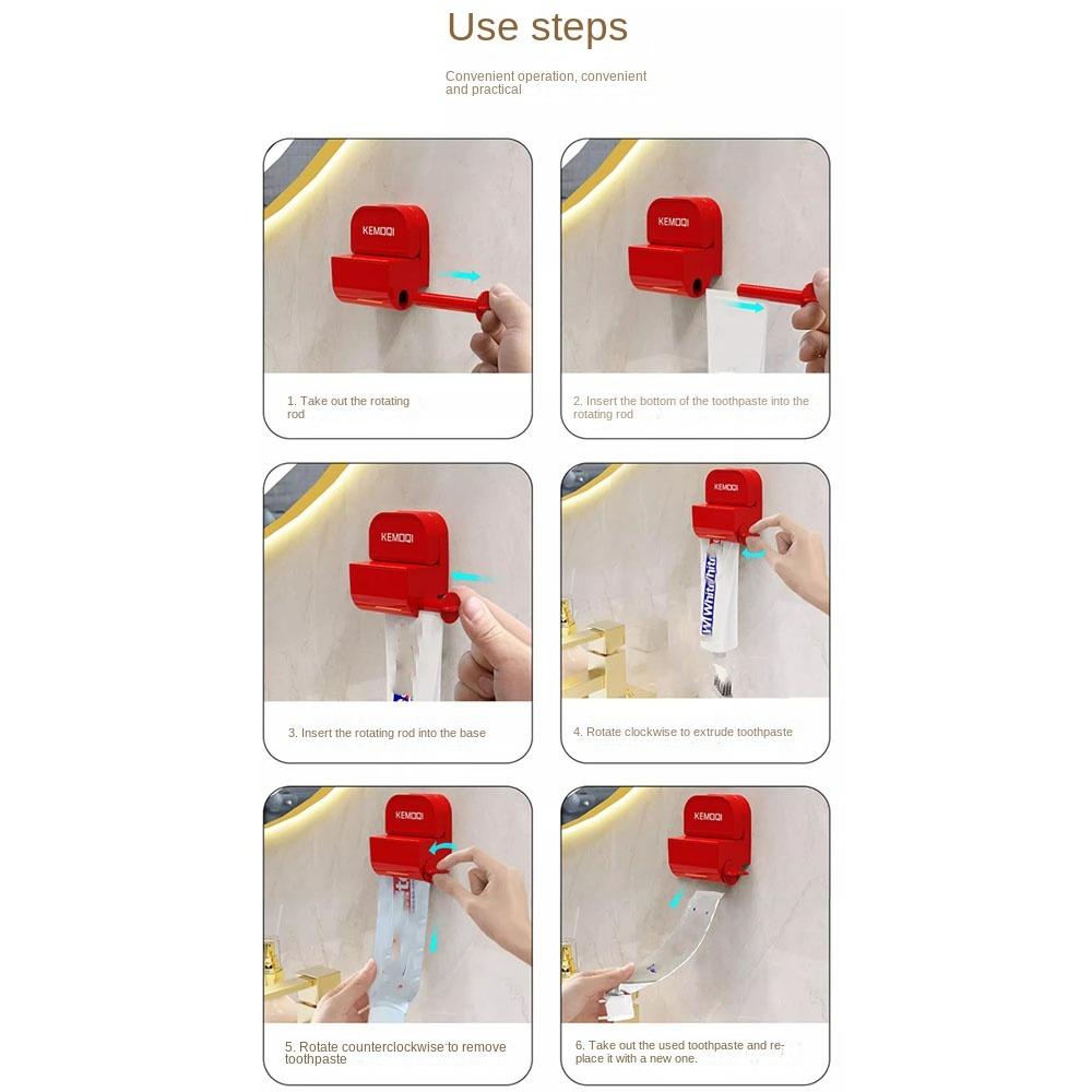 Выдавливатель зубной пасты без прокола, выдавливатель для чистки с присоской, аксессуары для ванной комнаты