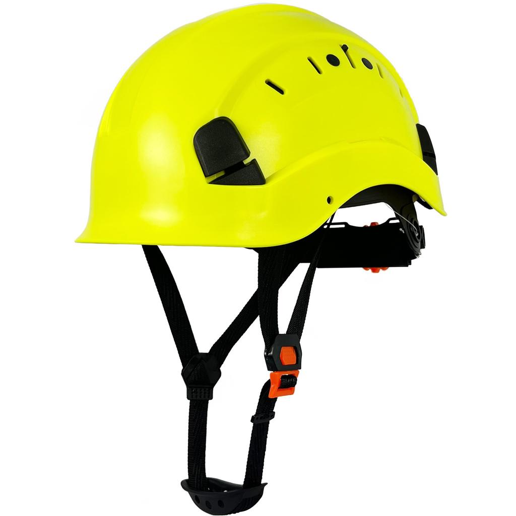 Work Safety Hard Hat for Engineer Slotted Ventilated Construction Safety Helmet for Men & Women Industrial Adjustable Ratchet