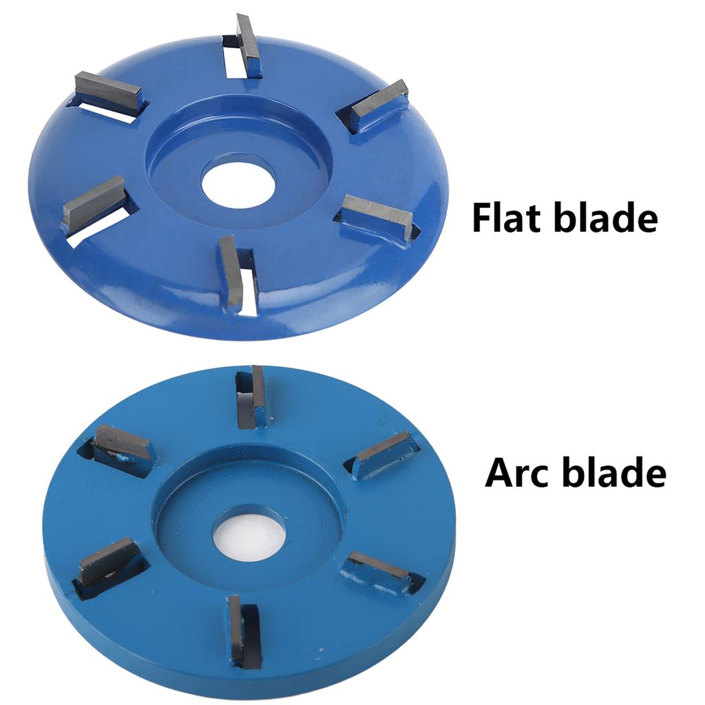 Wood Carving Disc Steel 6‑Teeth Milling Cutter Woodworking Tool Angle Grinder Accessories