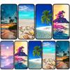 For iPhone 16 15 Xiaomi Redmi Note 14 13 12 11 Pro Max X 8 16e Samsung Galaxy S25 S24 S23 Moto OPPO Huawei Sea Beach Travel Shell Mountain Phone Case