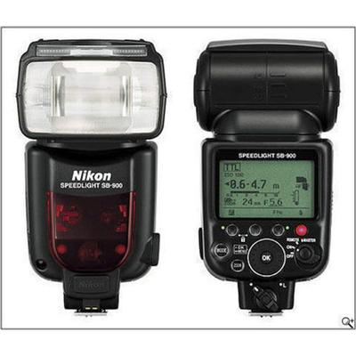 Nikon Вспышка Speedlight SB-900, Профессиональный выход i-TTL, Автоматический зум 17-200 мм, Совместимость с форматами FX/DX, Точность изготовления в Японии, Абсолютно новая
