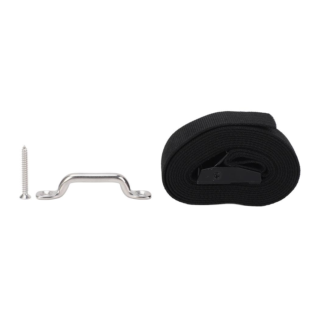 57-дюймовый стяжной ремень с пряжками, комплект из нержавеющей стали 304 для грузового мотоцикла, грузовика, лодки, мотоцикла для бездорожья K