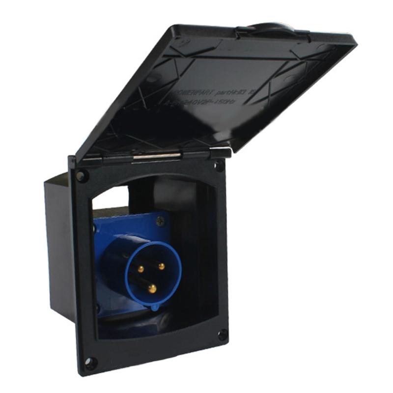 Реконструкция схемы прицепа для автодома Водонепроницаемая розетка для скрытого монтажа Автомобильное электрооборудование Аксессуары для кемперов