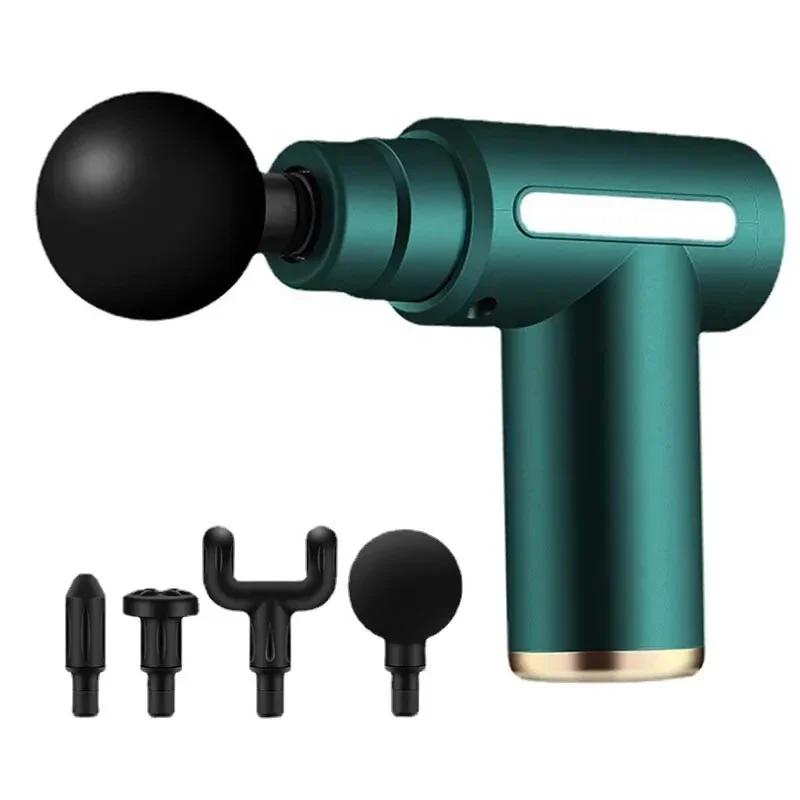 Профессиональный массажер для фасций, глубокий массажер для мышц, электрическая вибрационная терапия для снятия боли в шее и спине, расслабление