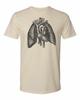 Коттедж Cult Clothing Футболка Хлопок Медицинская Анатомия Викторианское Искусство Легкие #3