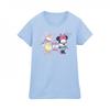 Womens/Ladies Minnie Daisy Beach Mode Cotton T-Shirt