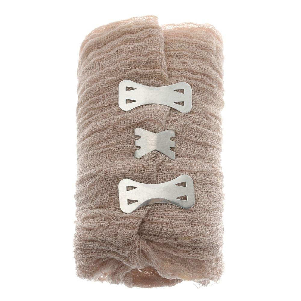 Elastic Bandage Buckle Sports Fasten Buckles Clip Replacement Metal Clips Fixation Clamps Hooks