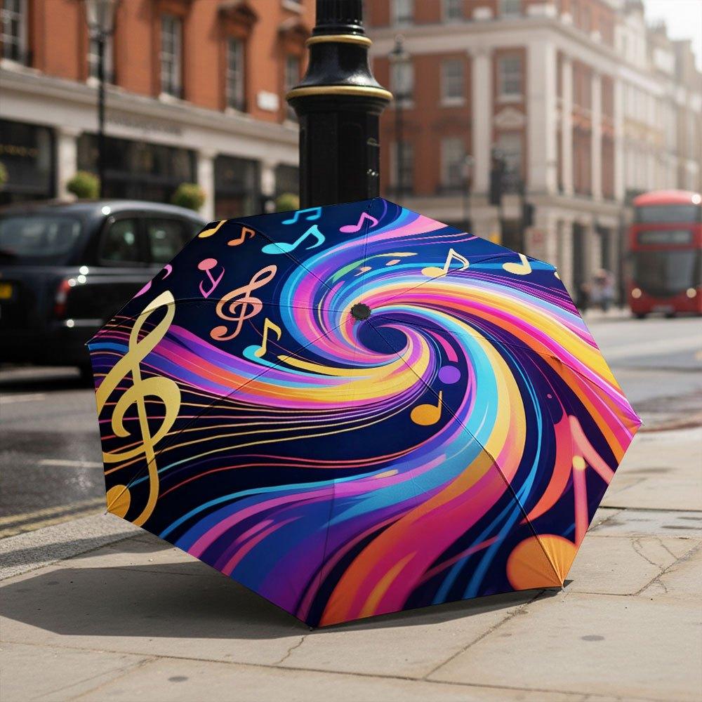 1pc Automatic Umbrella with Automatic Opening/Closing, Portable Collapsible Canopy, Automatic Umbrella Suitable for s, Stylish