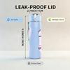 1PC Girl Bow Gymnastics Sport Slogan Print 750ml Color Plastic Sports Water Bottle Leakproof Flip Straw Lid Suitable for Sports Office Home Use