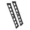 2PCS Black Camping Shelf Clips Lightweight Outdoor Storage Clips Triangle Rack Brackets  Hiking