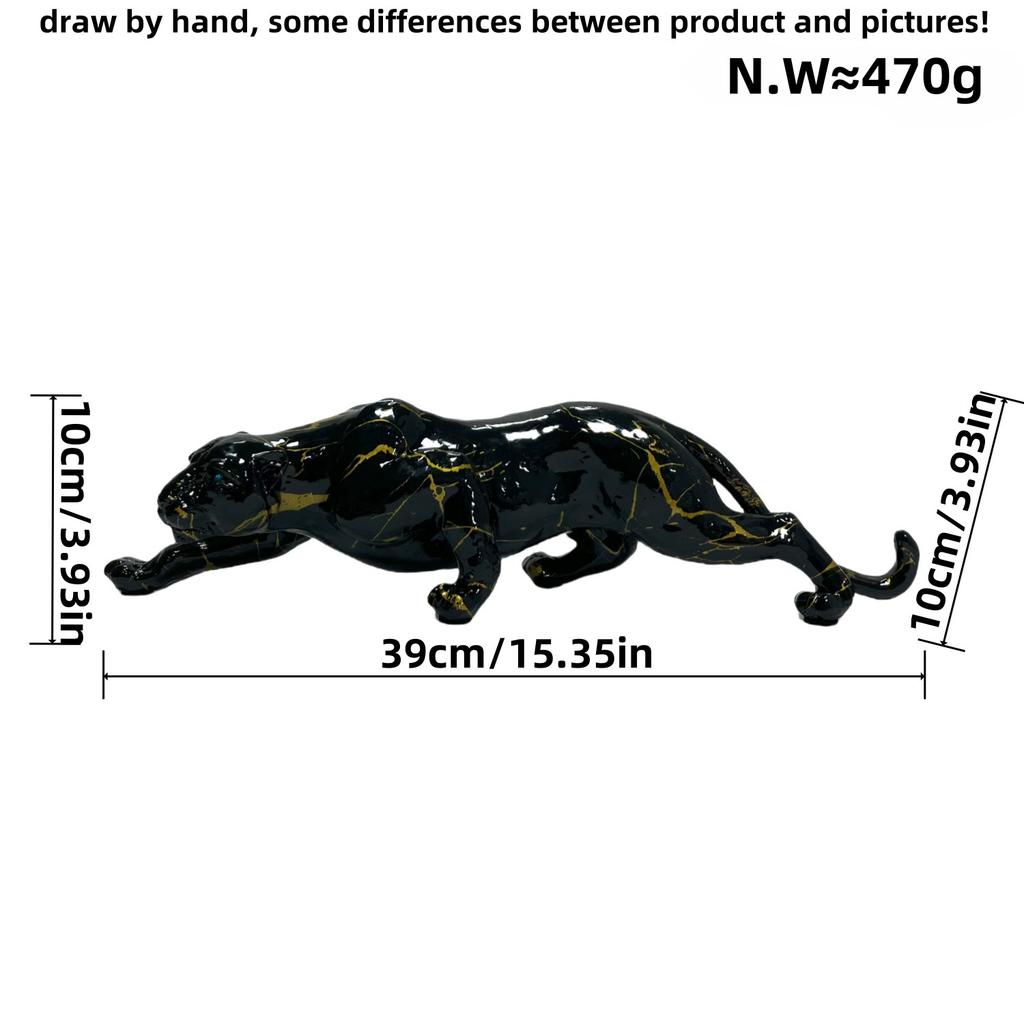 Творческие поделки из смолы Леопардовые украшения Домашний офис Винный шкаф Украшения Красочные украшения жираф