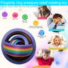 Игрушка-колечко для взрослых и подростков, вращающаяся спиннер для снятия стресса, для концентрации внимания и беспокойства