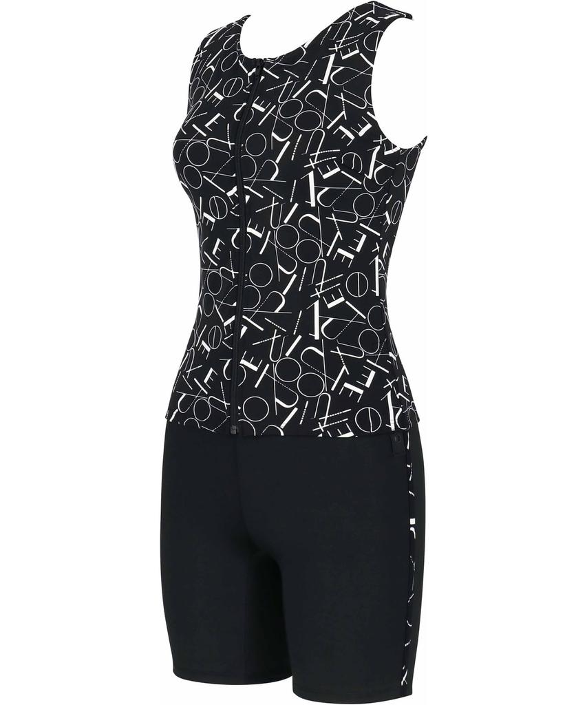 Full Shape Swimsuit Separate Supports Your Body Line Beautifully Covers Body Parts Compatible with Up To QQ Size Large Size SWS733 BS [Wacoal