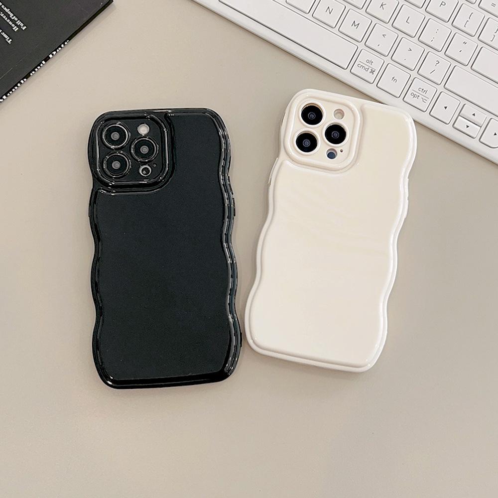 Применимо к чехлу для мобильного телефона Apple iPhone 11 11promax однотонный с воздушной подушкой 11 силиконовый 11 простой 11 с волнистым краем 11