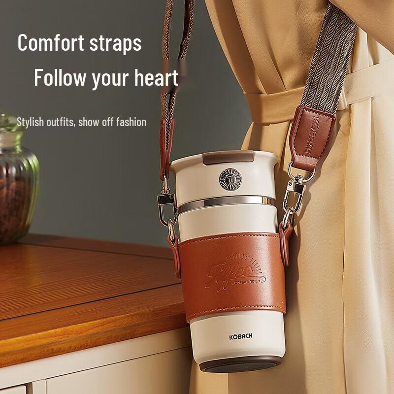 Kangbach 400ml Antibacterial Titanium Insulated Coffee Mug