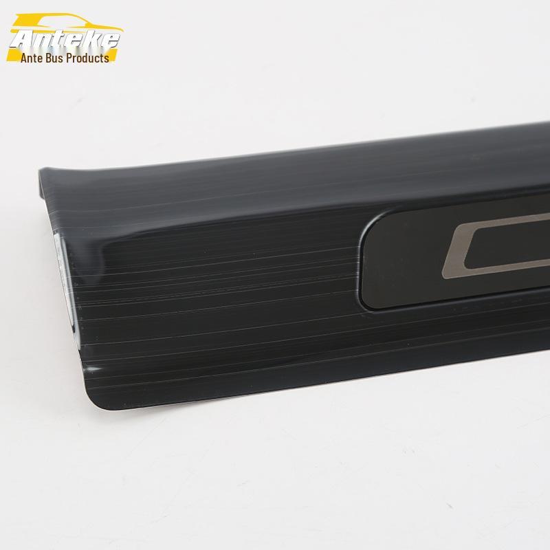 18 CC Яркие накладки на пороги и бампер багажника, защищающие от царапин, наклейки на приветственные педали