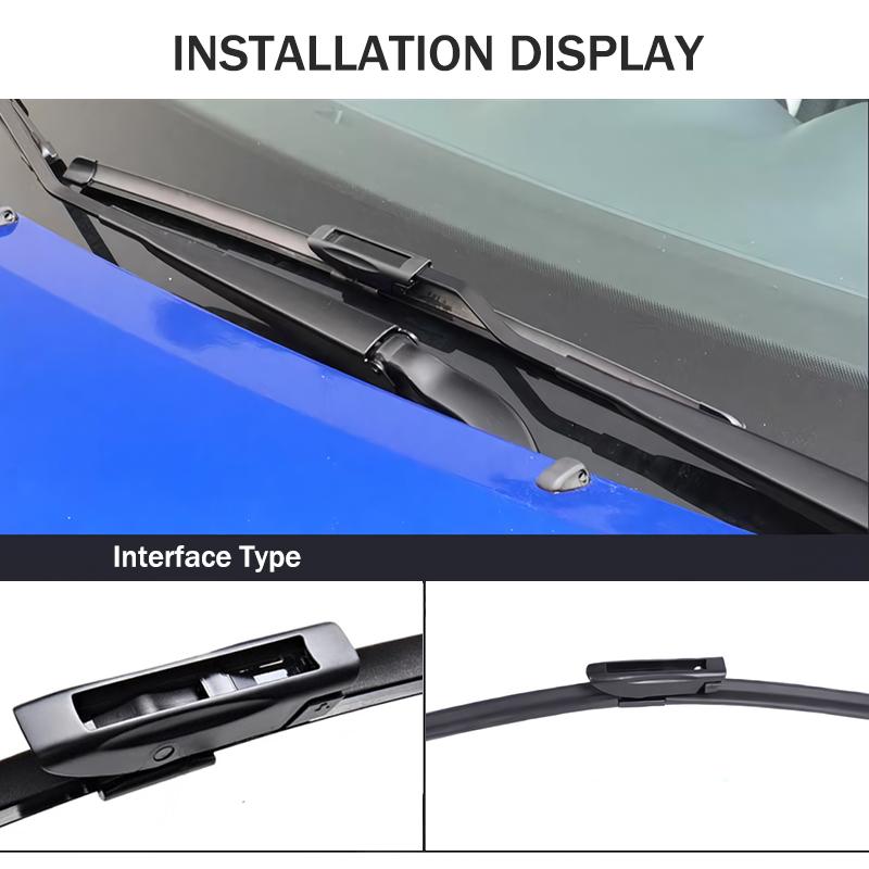 Wiper Blades For Citroen C3 Picasso 2011-2016 Front Windshield Clean Window Windscreen Auto Parts Car Rain Brushes 24''+16''