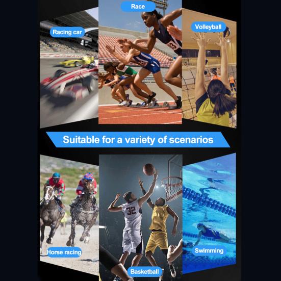 С большим цифровым дисплеем. Дата и время будильника. Без бесшумного спортивного таймера.