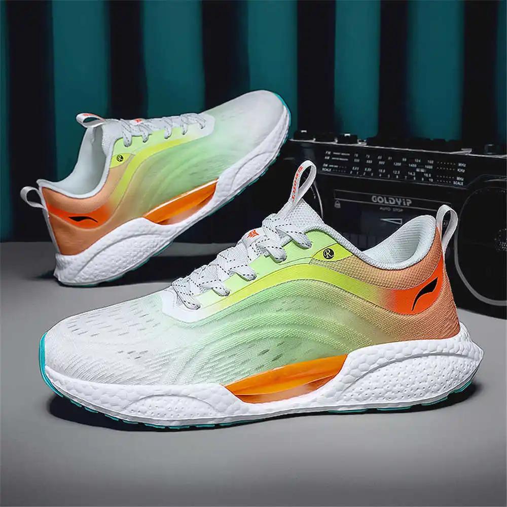 FashionPlatformed вязаные черные кроссовки мужские оранжевые спортивные туфли мужские баскетбольные размер 46 высокотехнологичный бренд Sheos Hit Deadlift