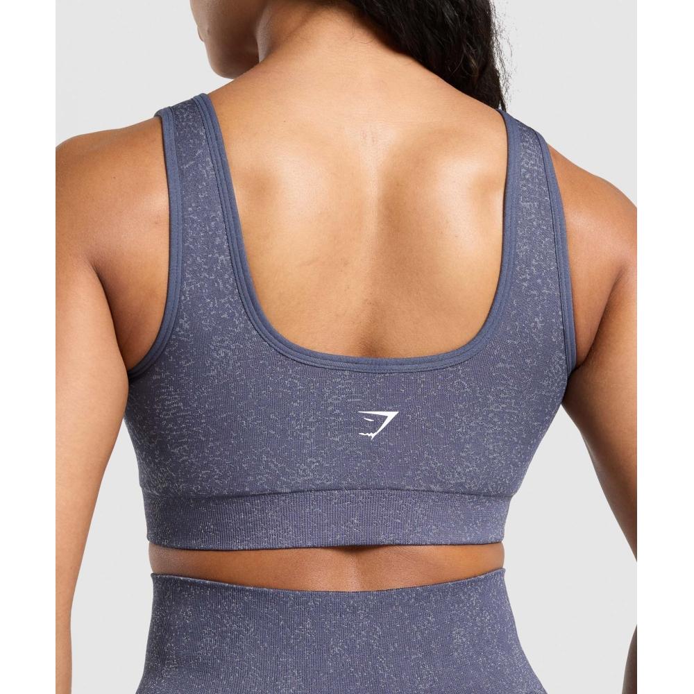 Gymshark Спортивный бюстгальтер Adapt Fleck, утяжеленный, фиолетовый, металлический, фиолетовый B9a7h Pb8x