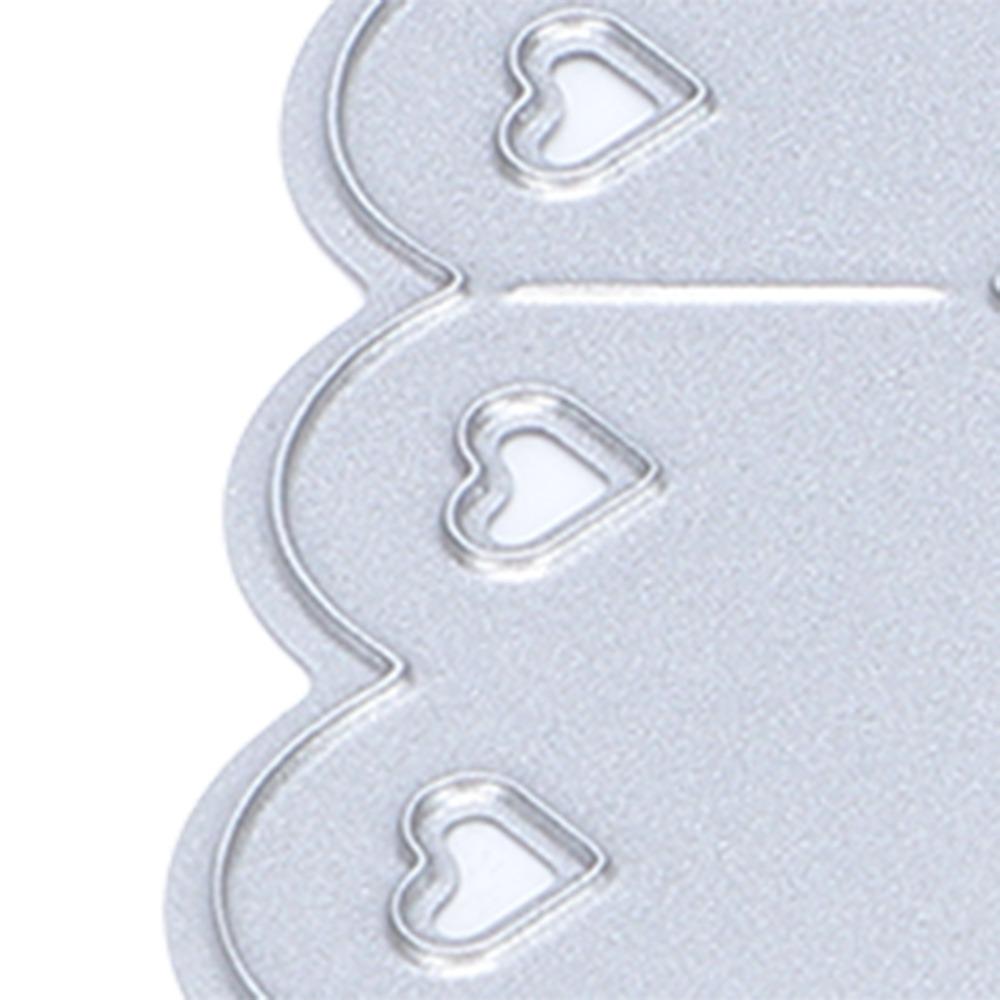Carbon Steel Cutting Dies Heart Shape Embossing Dies Decorative Die Box Cutting Dies Card Making