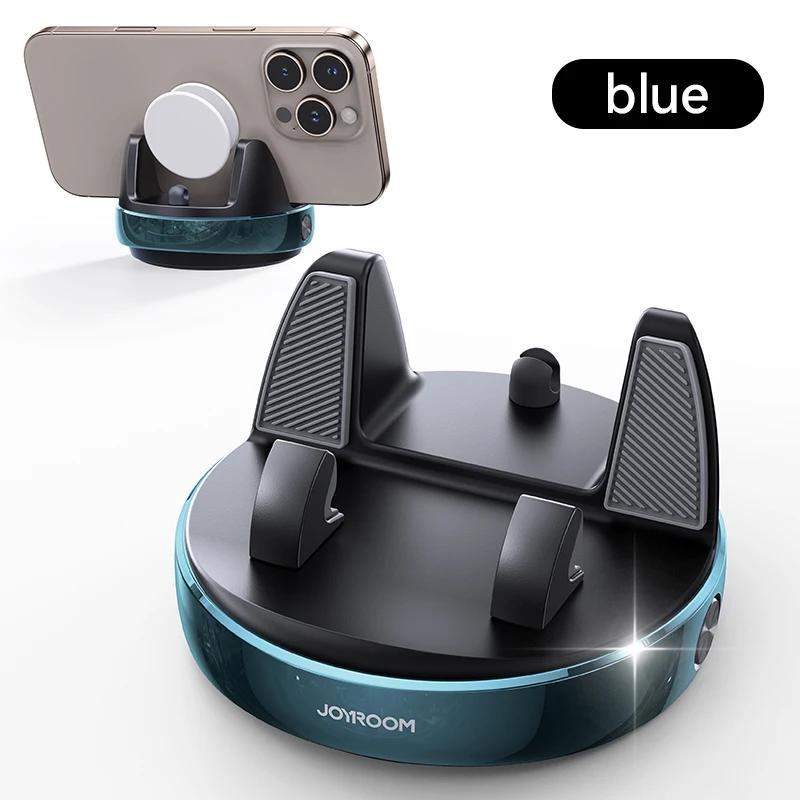 Joyroom Dashboard Car Phone Holder One-Handed Operation Car Navigation Holder 360° Rotation Car Phone Mount For 4.7-7'' Phones