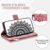 Wallet Case for Galaxy A56 5G - Leather/PU, Rose Gold