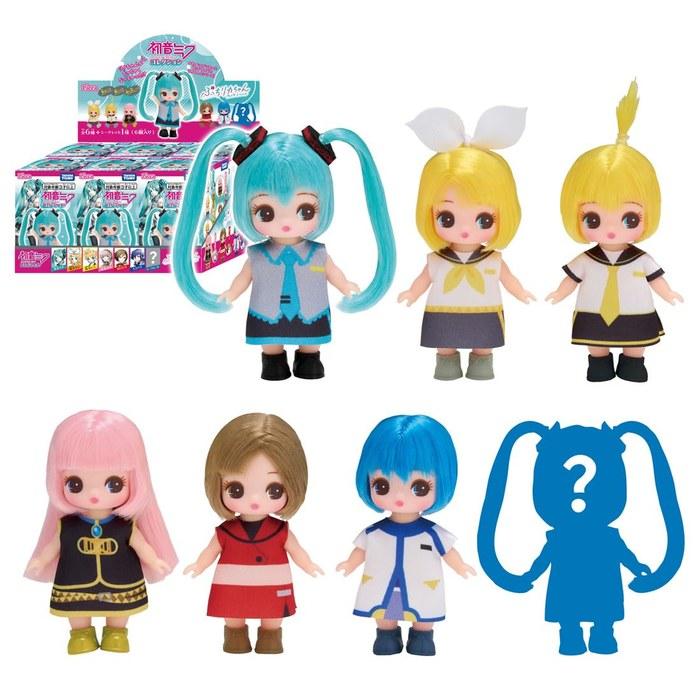 Takara Tomy Ricchan Doll Petit Ricchan Hatsune Miku Collection Box Dress-Up, Play House Toy, Ages 3+