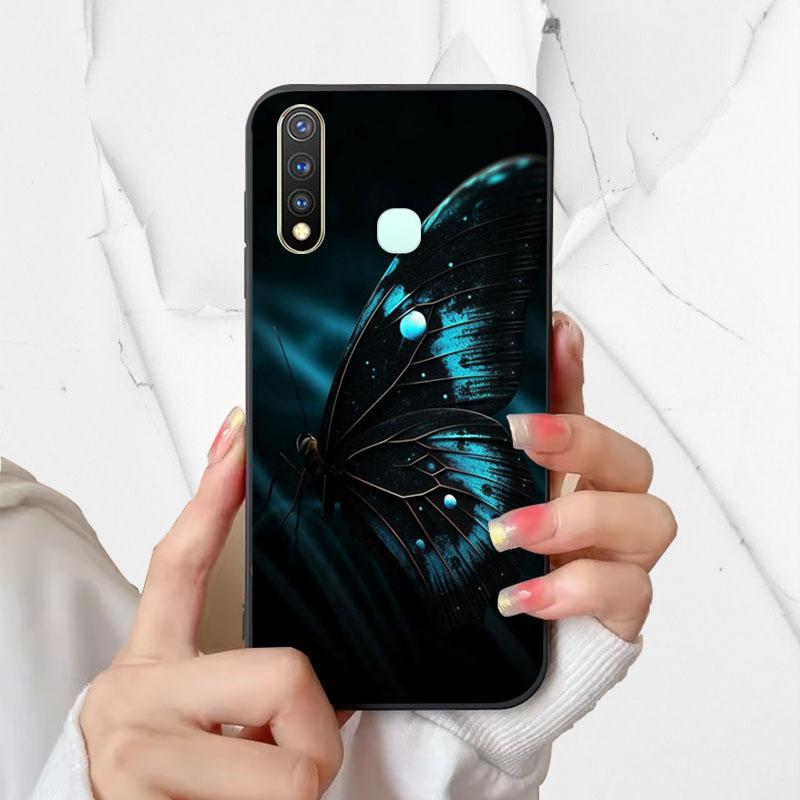 Чехол Для Vivo Y19 Y 19 Чехол Силиконовый Мягкий ТПУ Чехол Для Телефона Для Vivo Y19 1915 VIVOY19 Funda Capa Модный Ударопрочный Корпус Coque