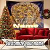 Custom Name Personalized Saint Seiya Print Tapestry, Wall Art Decor, Bedroom, Dorm, Apartment, LivingRoom, Party Backdrop, Gift for Birthday
