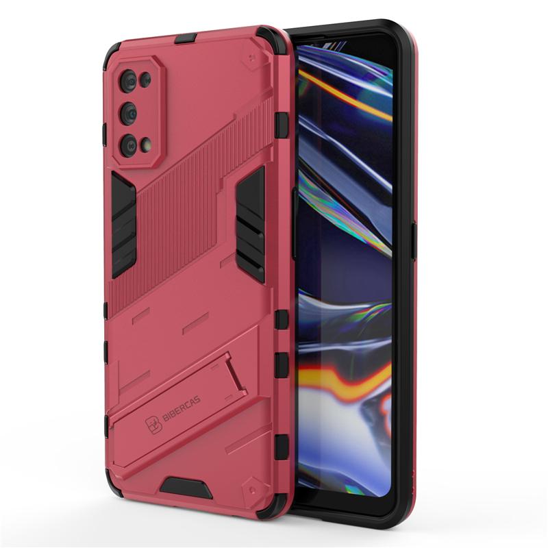 Phone Holder Case For Oppo Realme 7 Pro Case Hard Armor Full Cover For Oppo Realme 7 Pro Case For Realme 7 8 Pro GTNeo GT Master