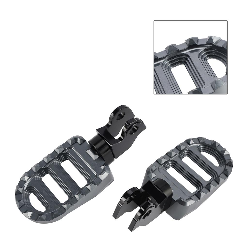 Front Footrests Foot Pegs Fit for HONDA CL250 CL300 CL500 Trail 125 2023-2024