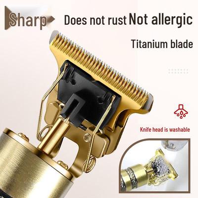 Профессиональная электрическая машинка для стрижки волос для парикмахеров и дома: Точная стрижка, прилизанные прически, стрижка налысо.