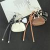 Мини-брелок-подвеска для сумки из кожи в стиле Miu