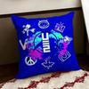 Rock Band UU2 Cushion Cover Reversible Soft Durable Pillow Cover Home  Car MultiScene Use for Daily Comfort