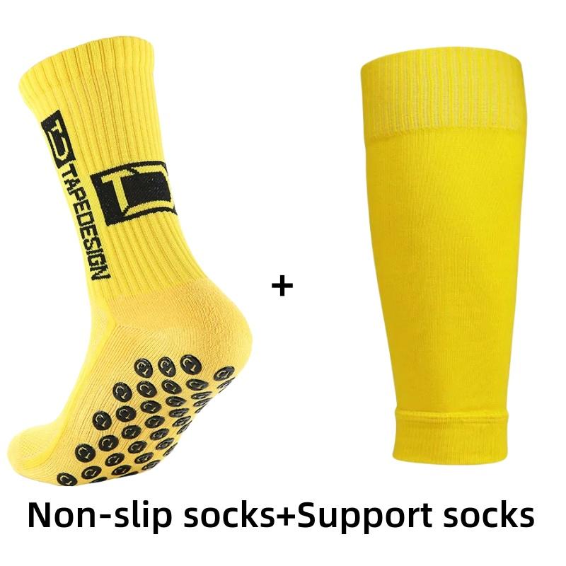 Non Slip Football Socks Mens Friction Gasket Tube Running Ice Snow Hiking Sports Over Knee Stockings Basketball Socks
