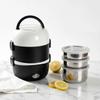 Stainless Steel Thermal Food Container Plug In Food Warmer Steamer  Worker Meal Prep