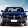 Крышки фар передний бампер ABS украшение лампы для Dodge Charger 2011-2014 внешние аксессуары (Копченый черный)