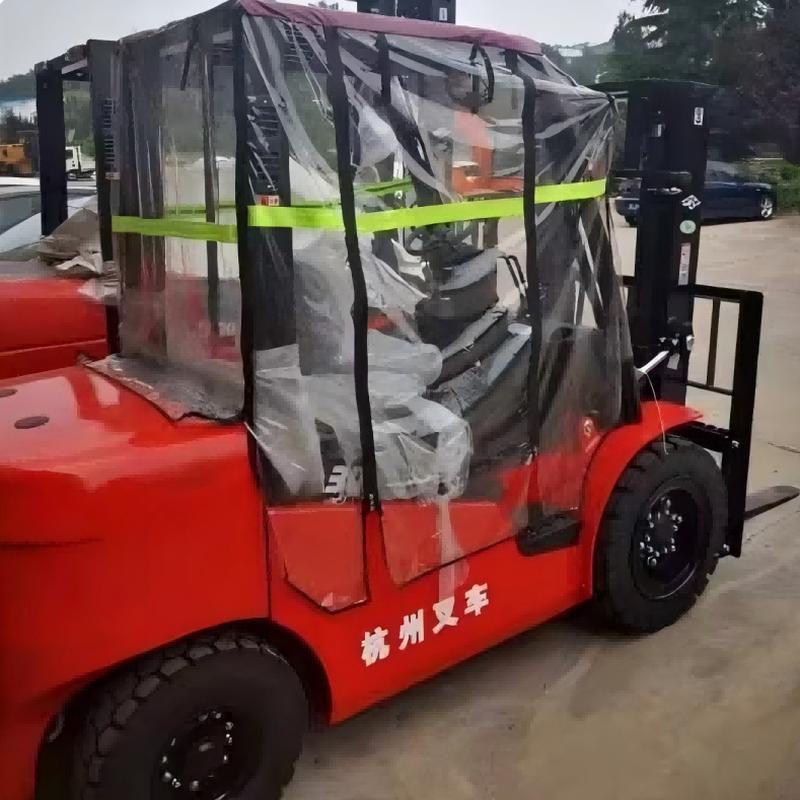 Универсальный дождевой занавес-укрытие для вилочного погрузчика Shengbilei
