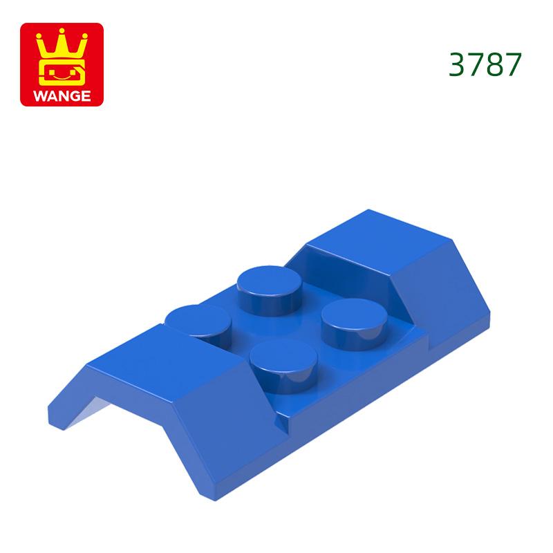 Нетоксичный 3787 100 г / 80 шт. 2x4 Блок для крыла автомобиля Moc Color Арочные аксессуары Совместимый с кубиками DIY Детская игрушка для сборки Подарок